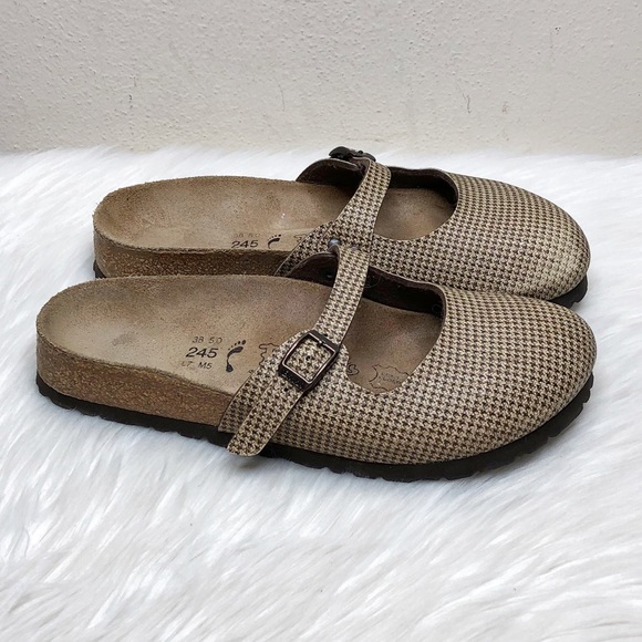 Birkenstock Birki’s Mary Jane Slip On Sandals Sz 7